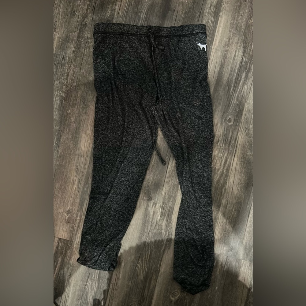 Pink Heather Gray Joggers